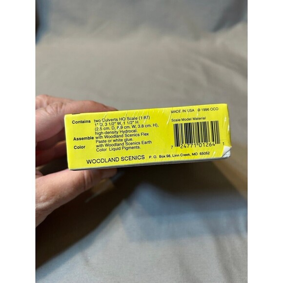 Vintage Woodland Scenics Stone Culverts C1264 for Trains and Dioramas - Picture 2 of 3